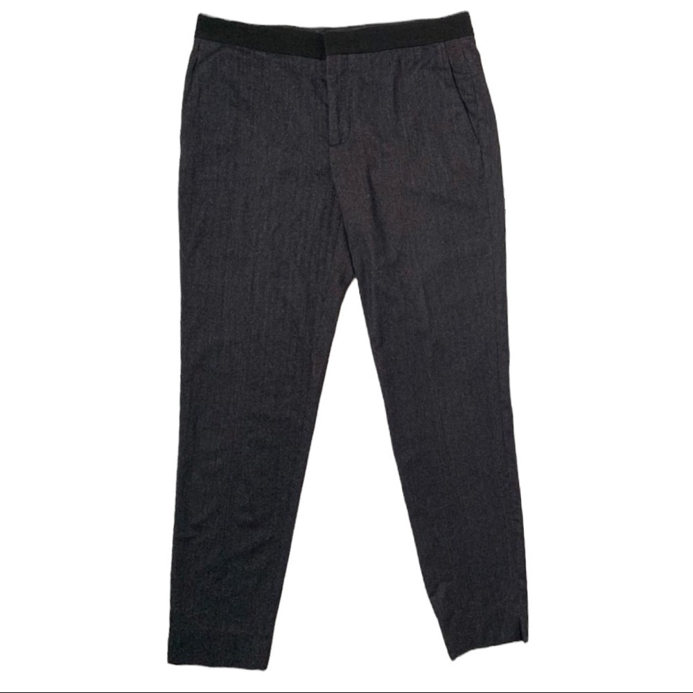ZARA  BLACK PANTS STRAIGHT LEG WOMEN TROUSER SIZE MEDIUM